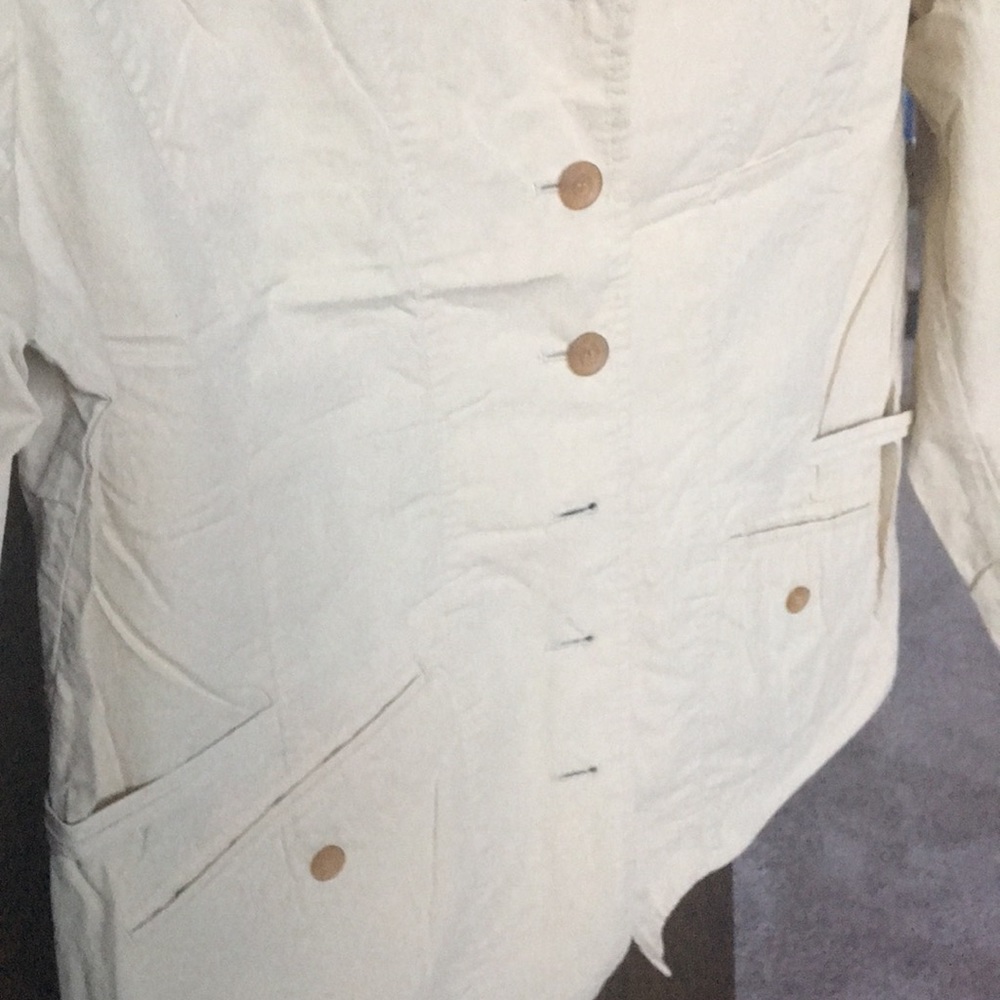 Talbots spring jacket tan 14W - Picture 2 of 5